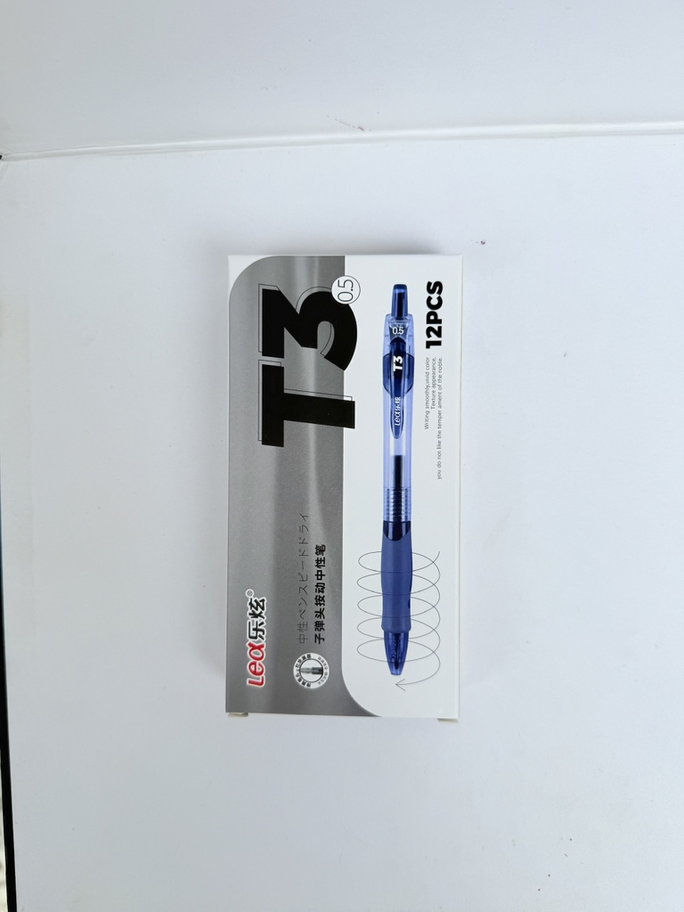 Bút Bi Bấm Nước Lex T3, S08 (Xanh, Tím, Đỏ, Đen) (12 Cây/Hộp; 144 Hộp/Thùng)