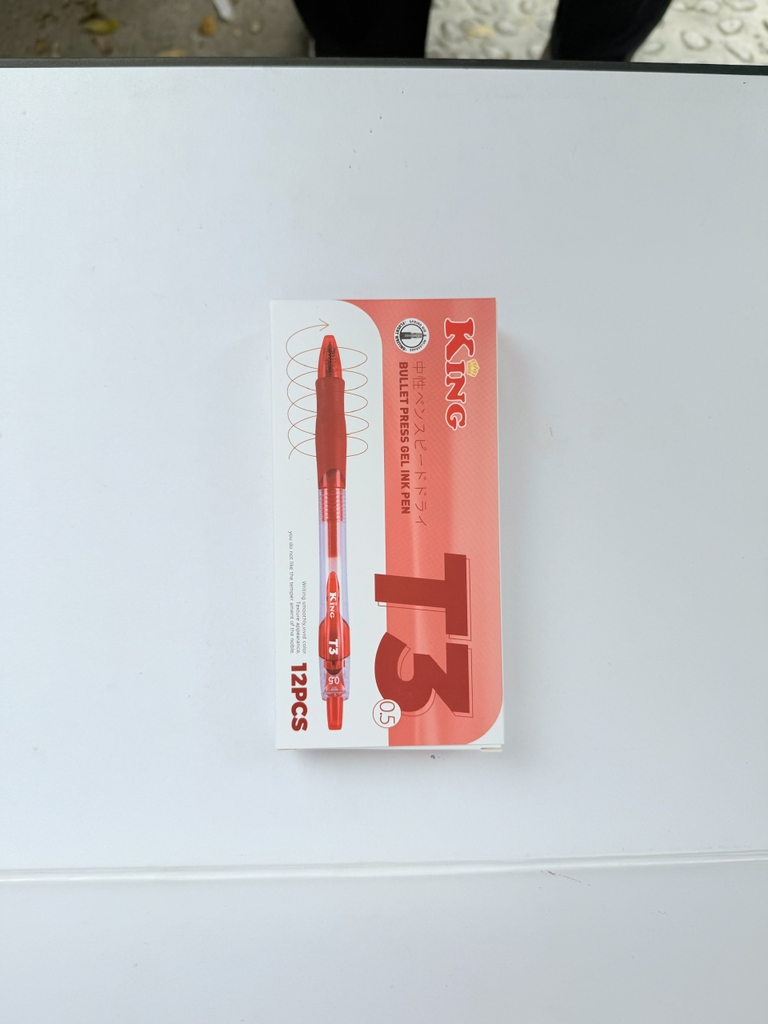 Bút Bi Bấm Nước Lex T3, S08 (Xanh, Tím, Đỏ, Đen) (12 Cây/Hộp; 144 Hộp/Thùng)