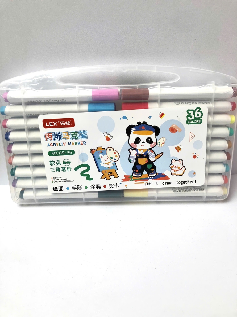 Màu Acrylic 119 (Thân Tam Giác, Ngòi Nhọn)