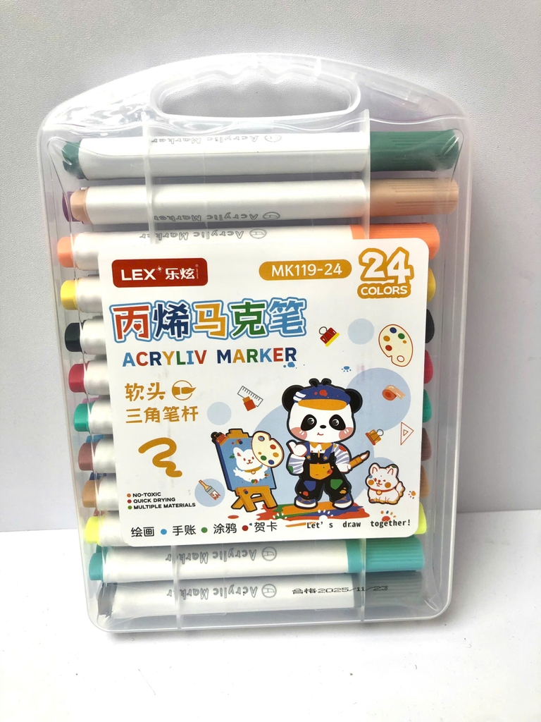 Màu Acrylic 119 (Thân Tam Giác, Ngòi Nhọn)