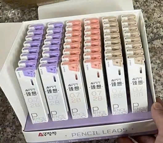 Ruột Chì Aodemei 7505 (1 Hộp/48 Ống, 24 Hộp/Thùng)