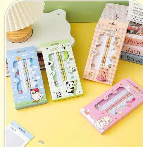 Bộ Dụng Cụ Bút Chì 6 Món 382 (350 Bộ/Thùng)