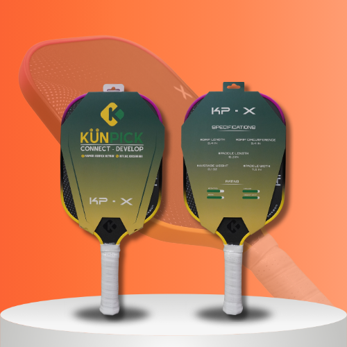 Vợt Pickleball KunPick KP-X - Hồng & Vàng