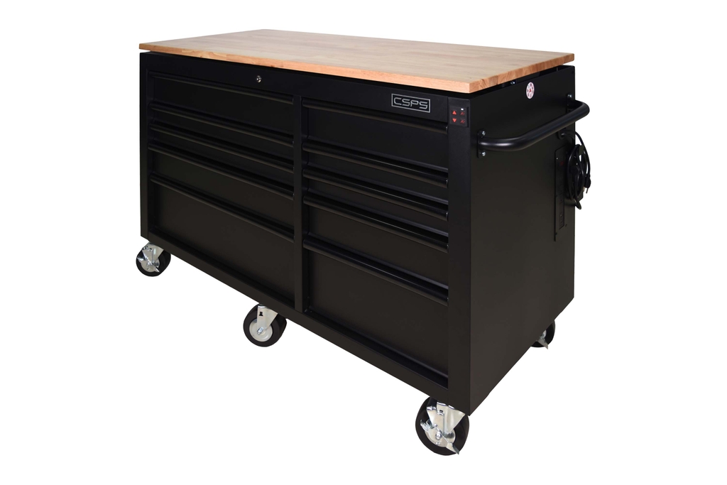 Tủ dụng cụ CSPS 142cm - 10 hộc kéo màu Đen
