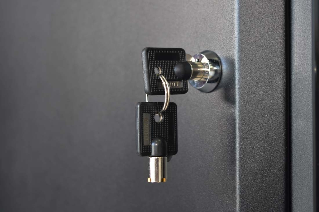 Tủ dụng cụ CSPS 48cm - 03 vách ngăn màu đen