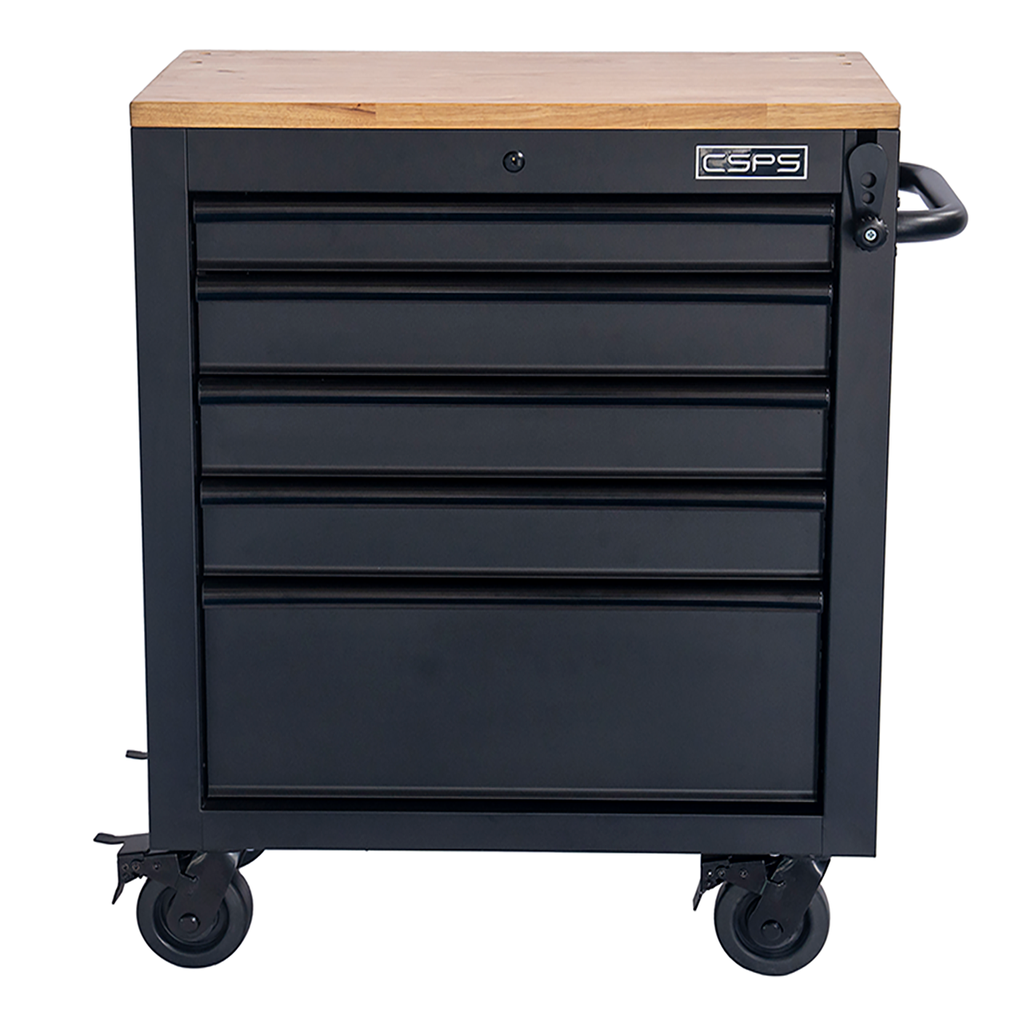 Tủ dụng cụ đồ nghề CSPS 76 cm – 05 hộc kéo có nâng hạ hộc Đen