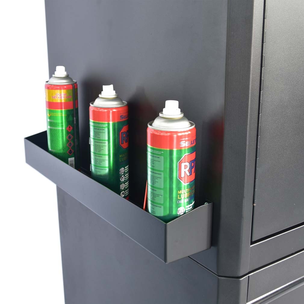 Bộ 9 tủ CSPS 366cm Đỏ/ Đen