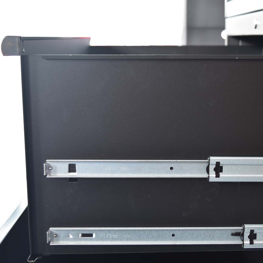 Bộ 9 tủ CSPS 366cm Đỏ/ Đen