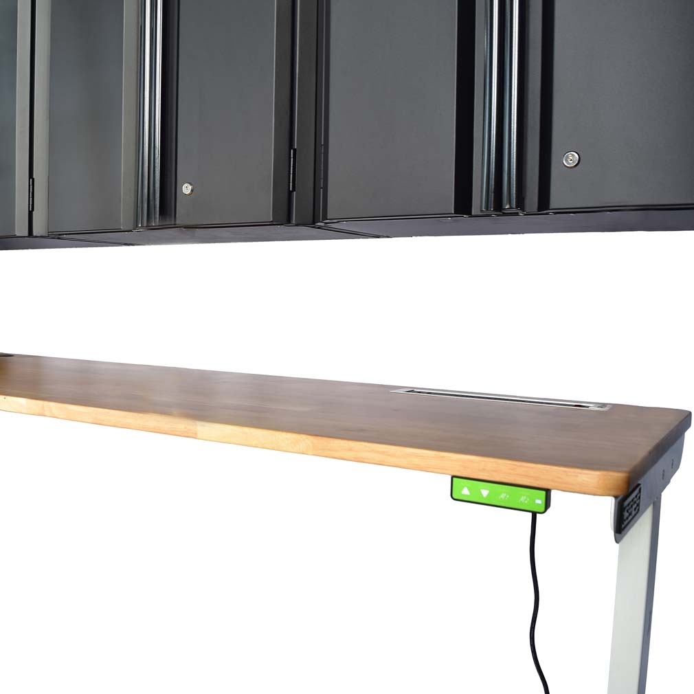 Bộ 9 tủ CSPS 366cm Đỏ/ Đen