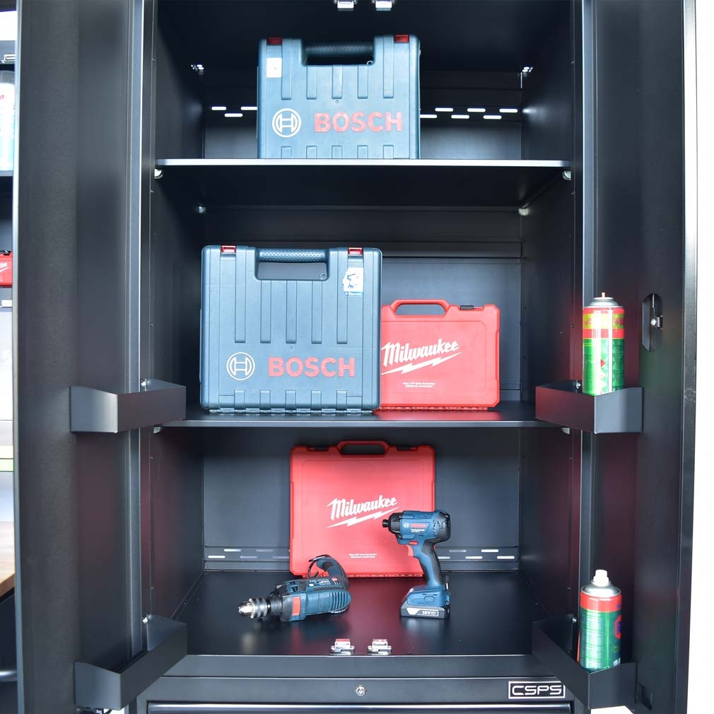 Bộ 10 tủ CSPS 366cm Đỏ