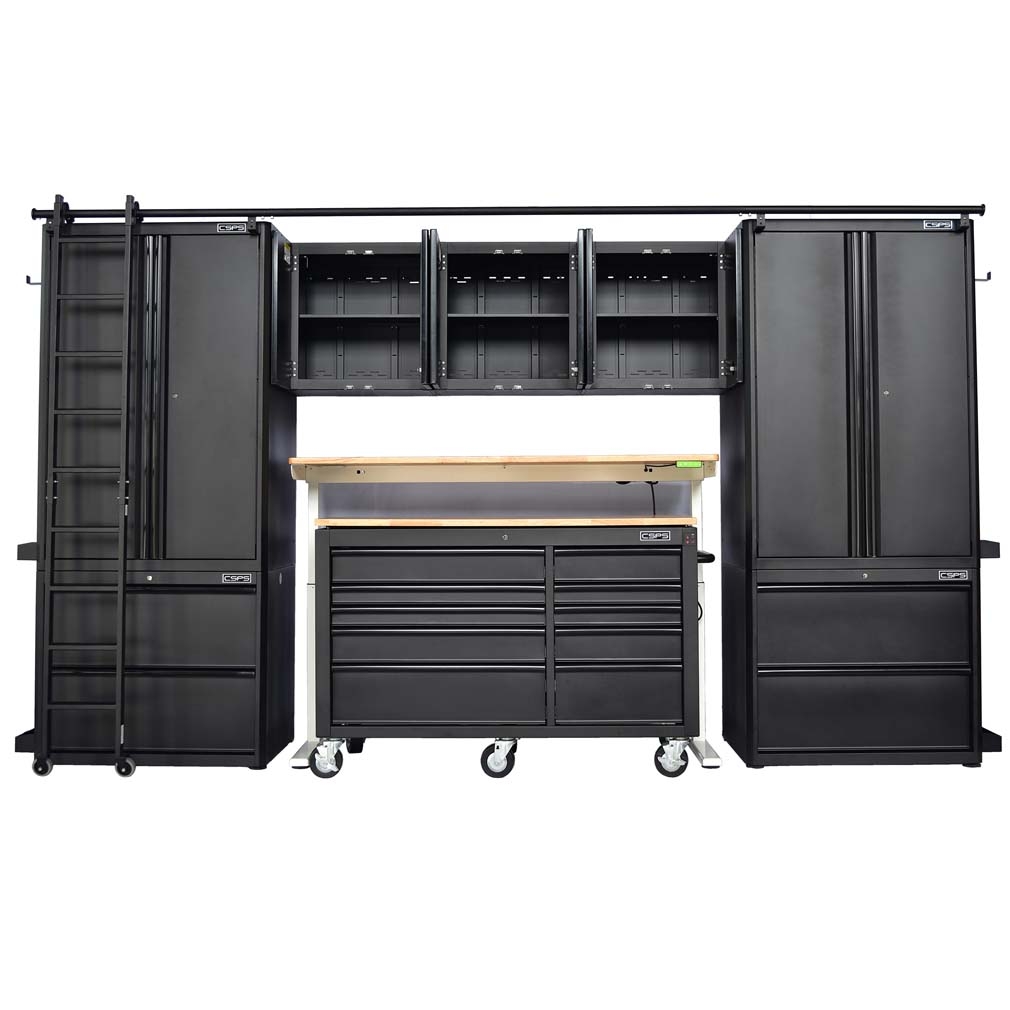 Bộ 10 tủ CSPS 366cm Đỏ