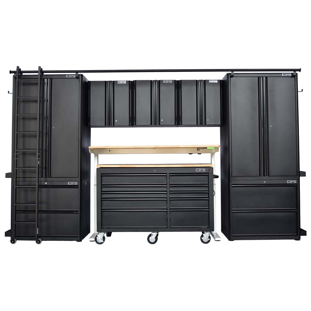 Bộ 10 tủ CSPS 366cm Đỏ