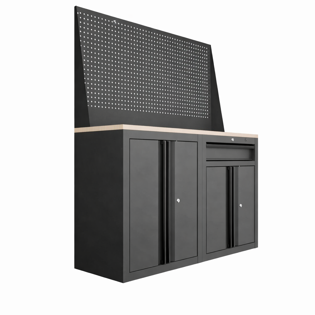 Tủ dụng cụ CSPS 122cm màu Đen 02 hộc kéo