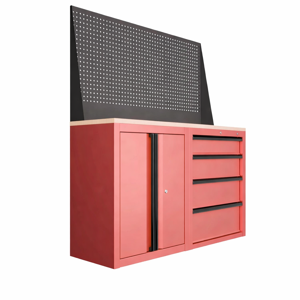 Tủ dụng cụ CSPS 122cm màu Đỏ 08 hộc kéo