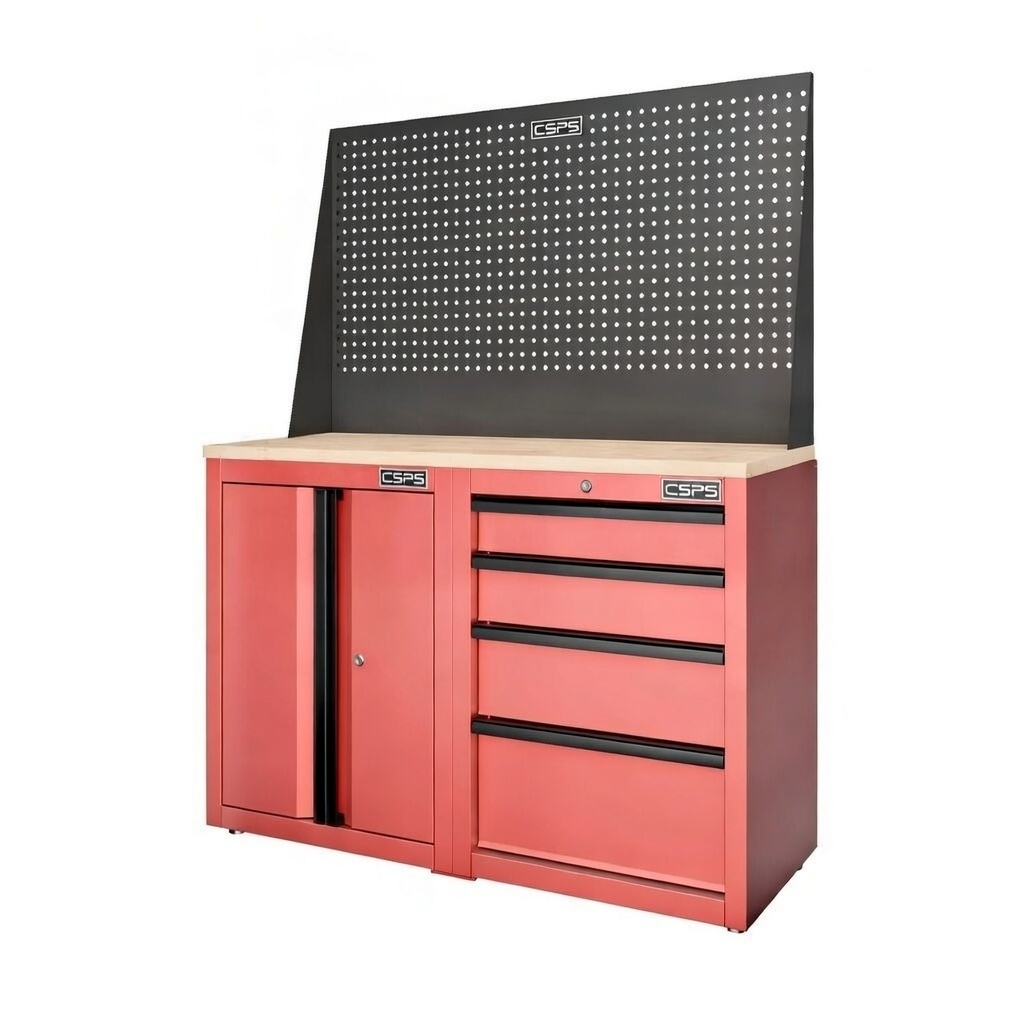 Tủ dụng cụ CSPS 122cm màu Đen 02 hộc kéo