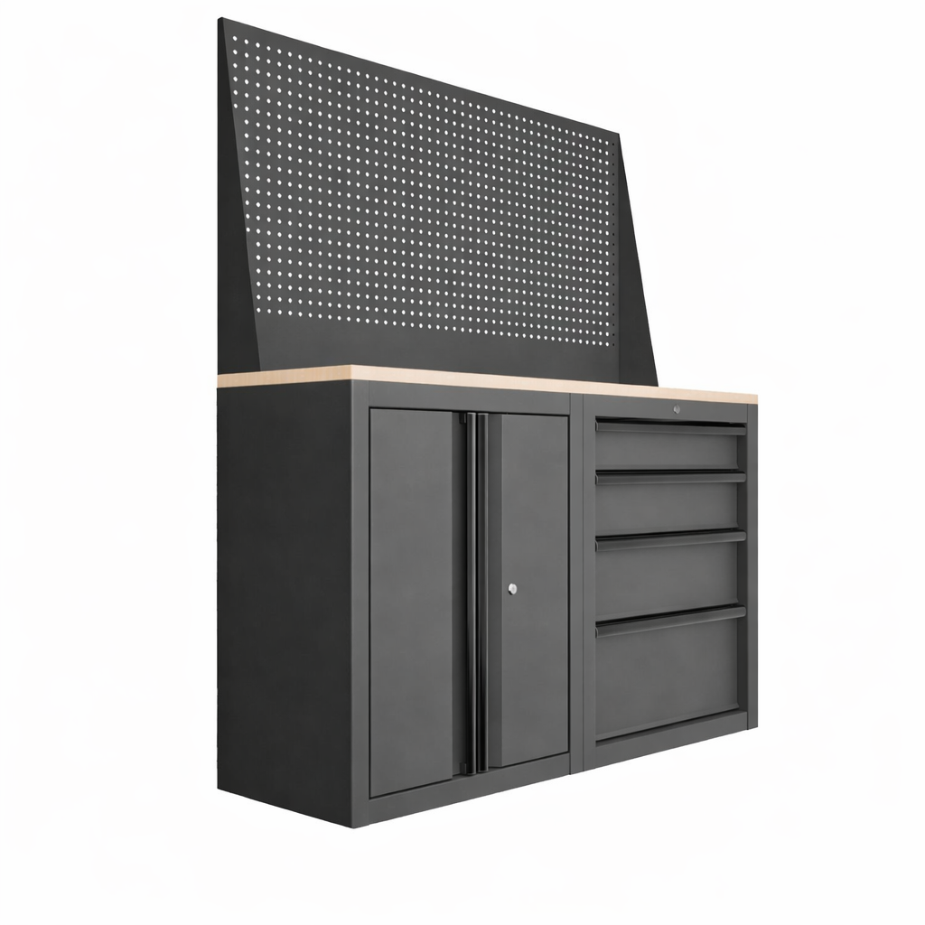 Tủ dụng cụ CSPS 122cm màu Đen 02 hộc kéo