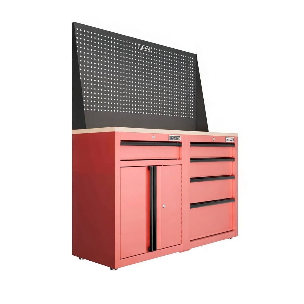 Tủ dụng cụ CSPS 122cm màu Đen 02 hộc kéo