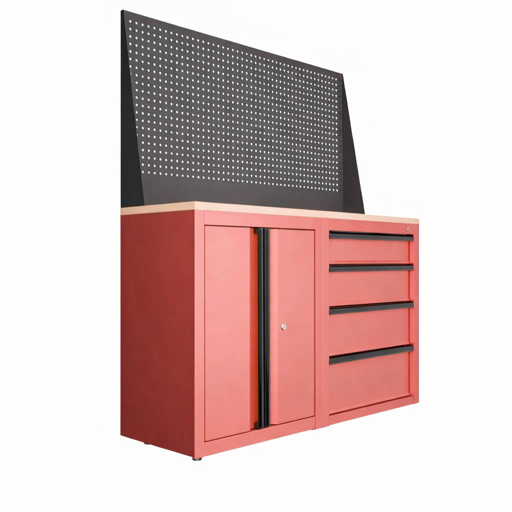 Tủ dụng cụ CSPS 122cm màu Đỏ 05 hộc kéo