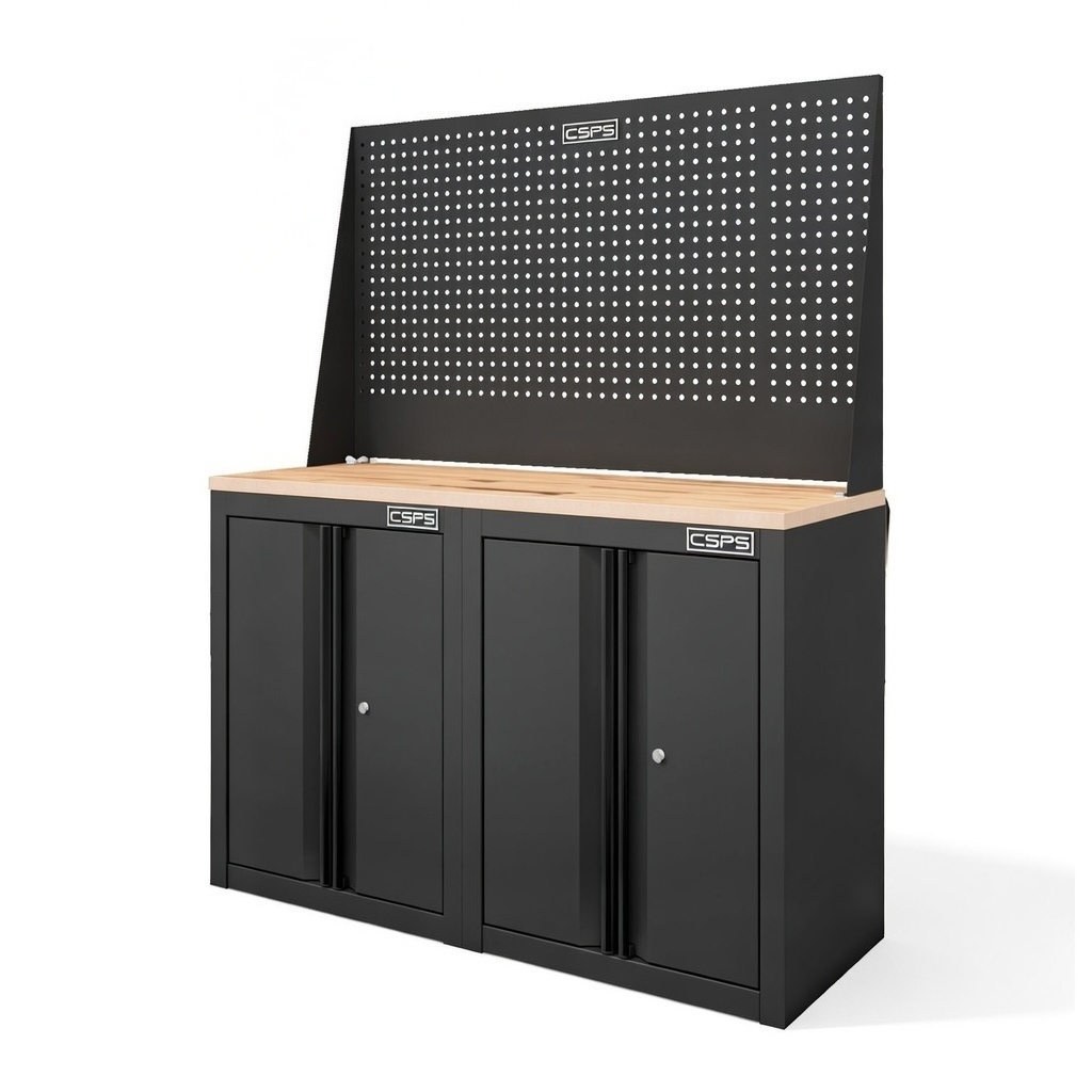 Tủ dụng cụ CSPS 122cm màu Đen 02 hộc kéo