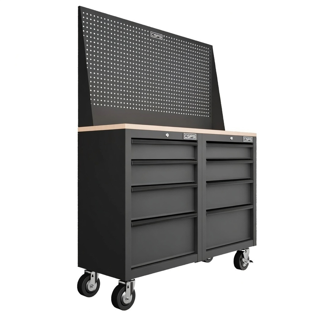 Tủ dụng cụ CSPS 122cm màu Đen 02 hộc kéo
