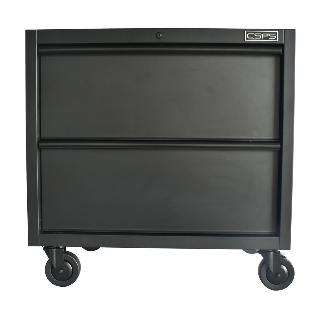 Tủ dụng cụ CSPS 91cm đen/đỏ - 02 hộc kéo
