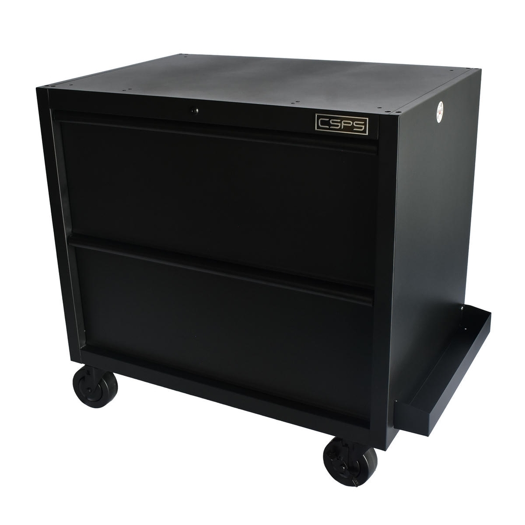 Tủ dụng cụ CSPS 91cm đen/đỏ - 02 hộc kéo