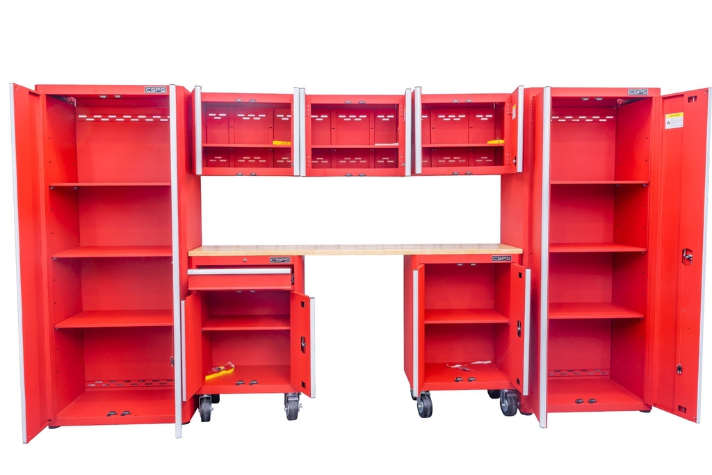 Bộ 8 tủ CSPS 335cm cố định