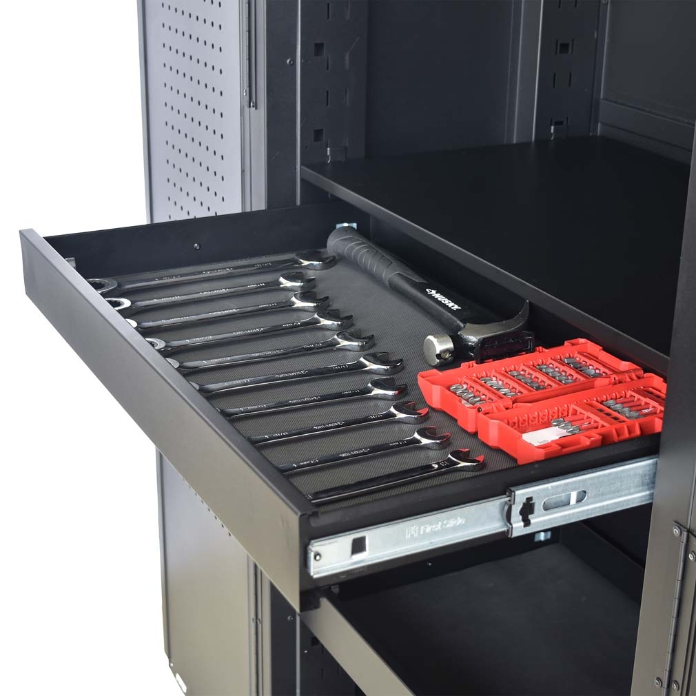 Hộc kéo tủ dụng cụ CSPS 76cm màu đen/đỏ