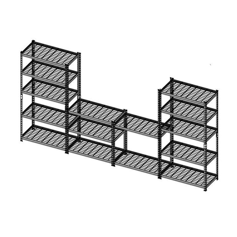 Kệ thép 5 tầng CSPS ngăn lưới 76cm - 91cm - 107cm - 122cm - 152cm