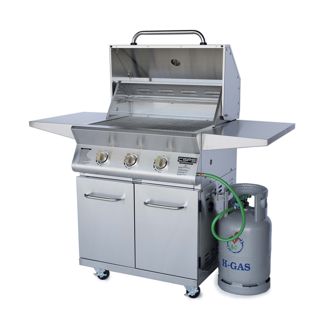 Lò nướng BBQ CSPS 147cm – 03 đầu đốt