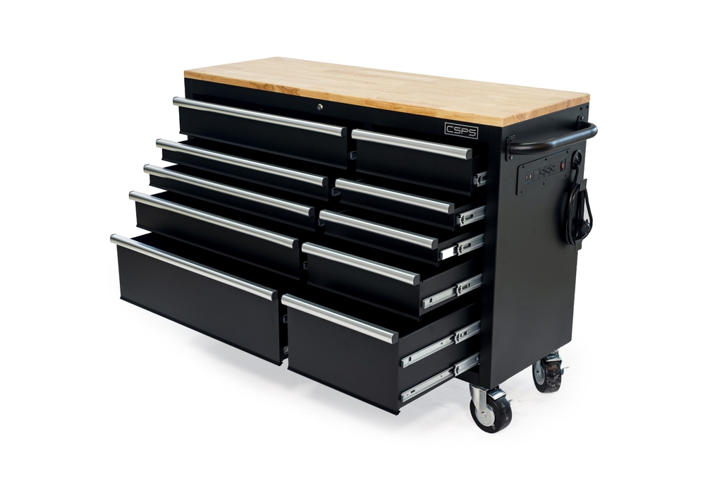 Tủ dụng cụ đồ nghề cơ khí CSPS 132cm - 10 hộc kéo - VNTC13210BB2M
