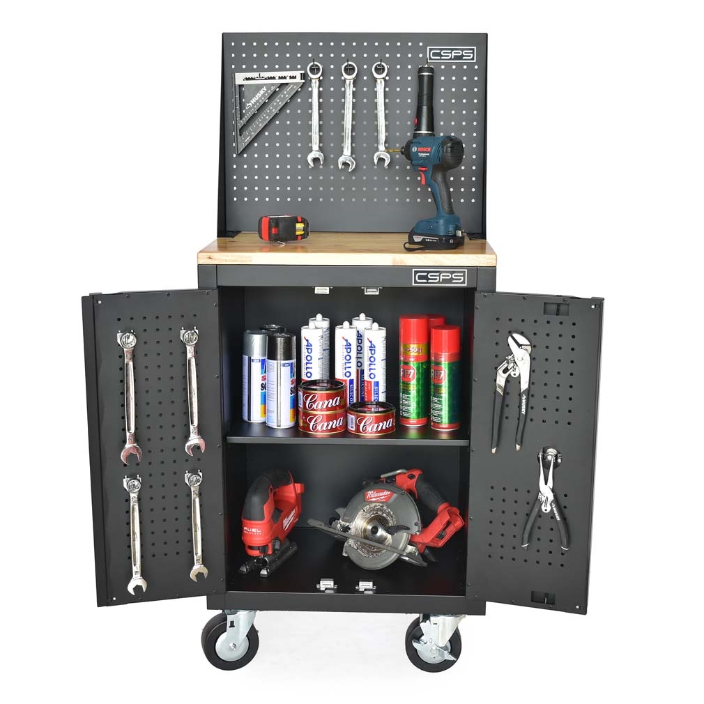 Tủ dụng cụ CSPS 61cm - 00 hộc kéo màu Đen