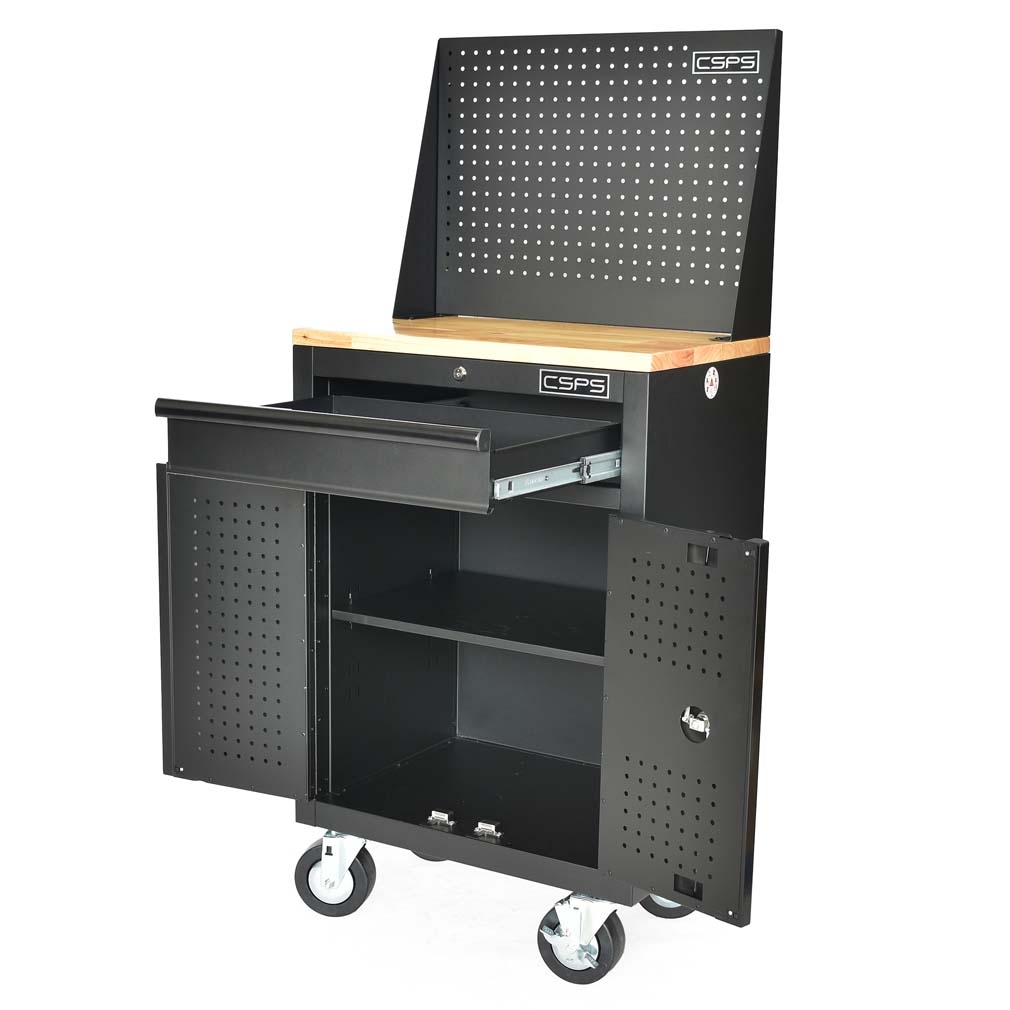 Tủ dụng cụ CSPS 61cm - 01 hộc kéo màu Đen/Đỏ