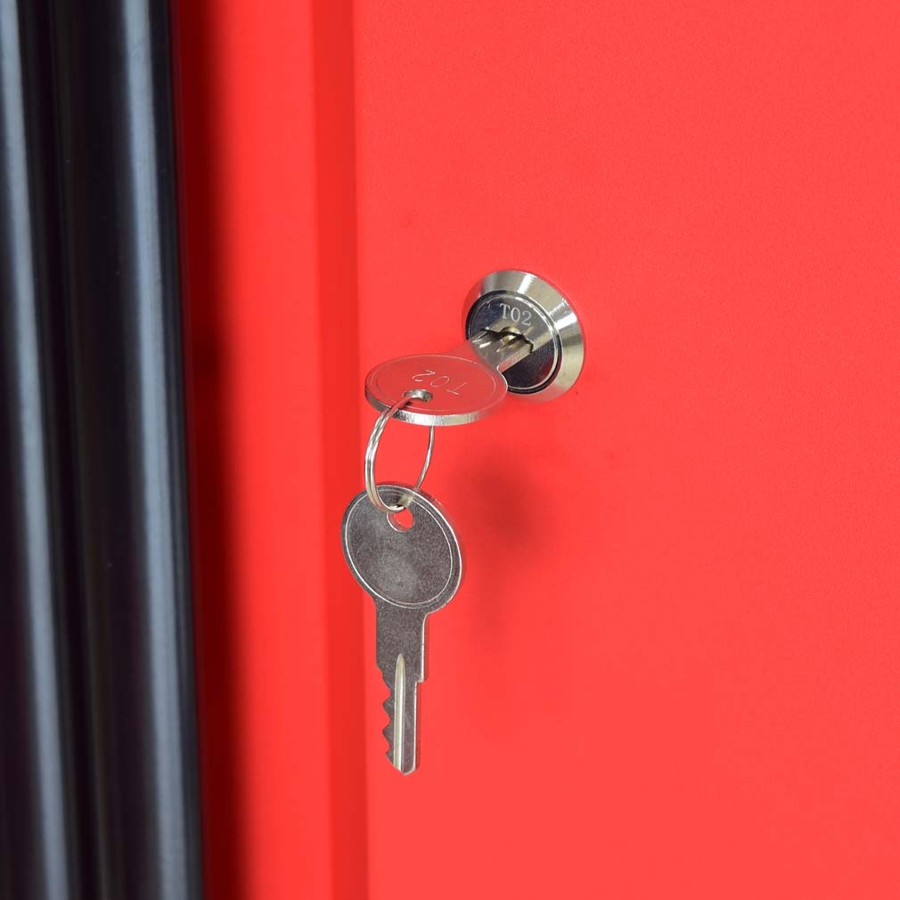 Tủ dụng cụ CSPS 76cm - 03 ngăn đen/đỏ