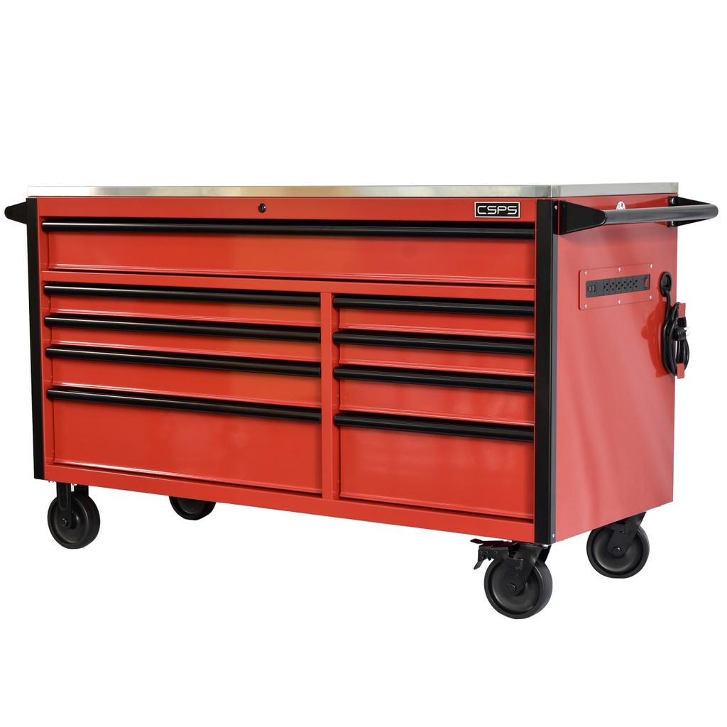Tủ dụng cụ CSPS 152cm - 09 hộc kéo Đen