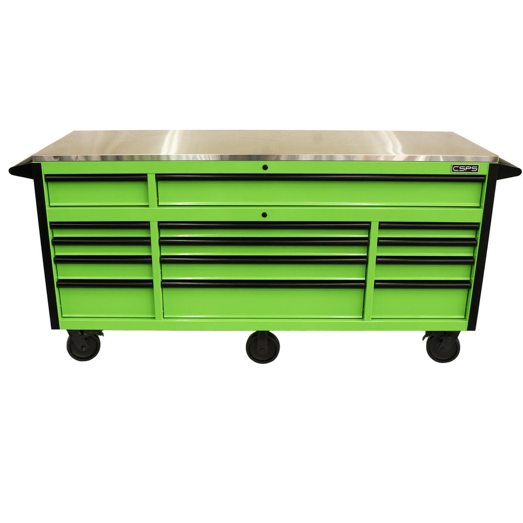 Tủ dụng cụ CSPS 183cm - 14 hộc kéo Đen