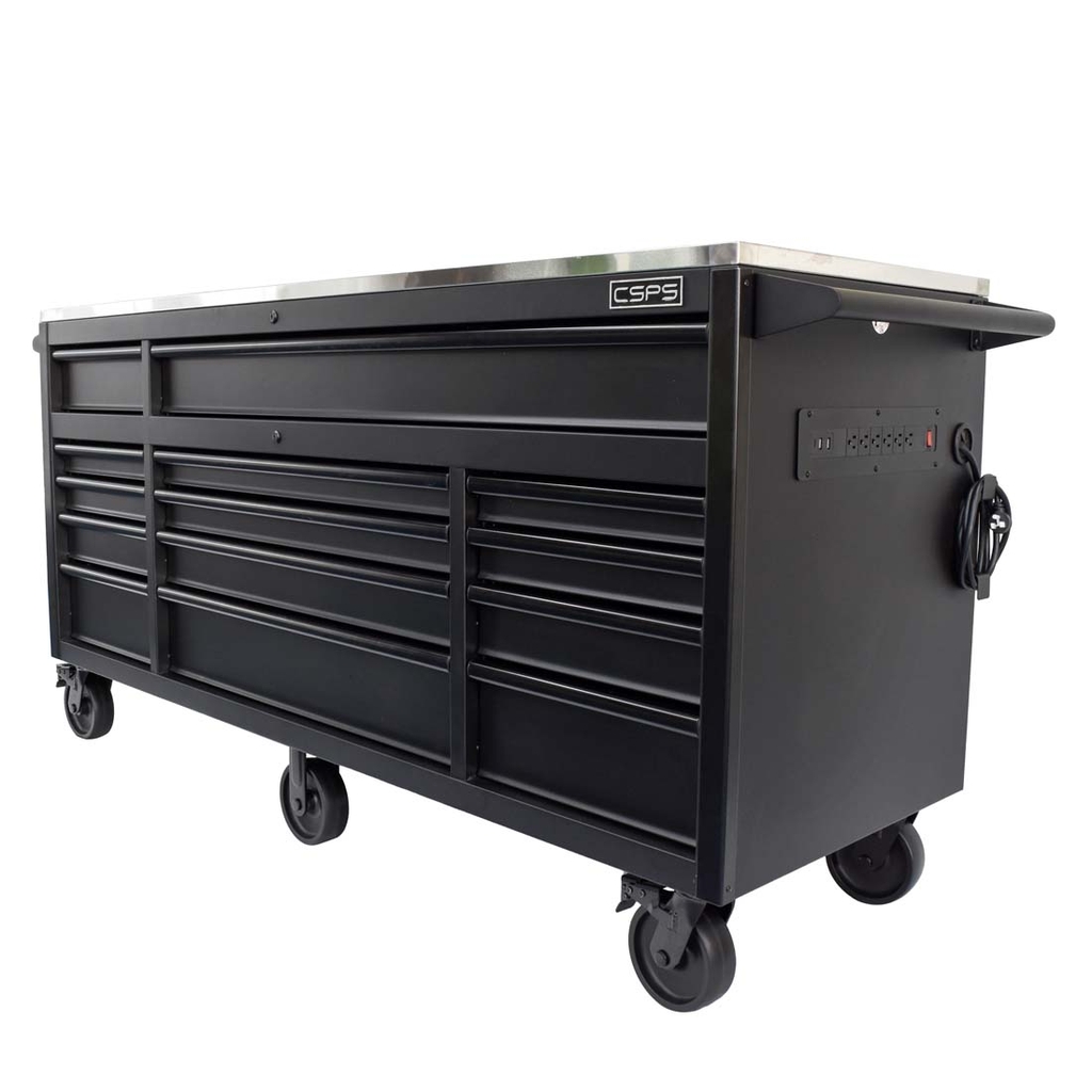 Tủ dụng cụ CSPS 183cm - 14 hộc kéo Trắng