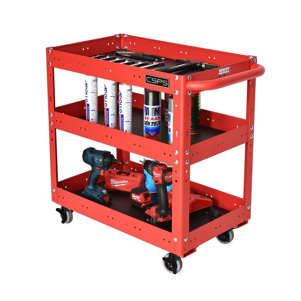 Xe đẩy CSPS 3 ngăn - 71cm