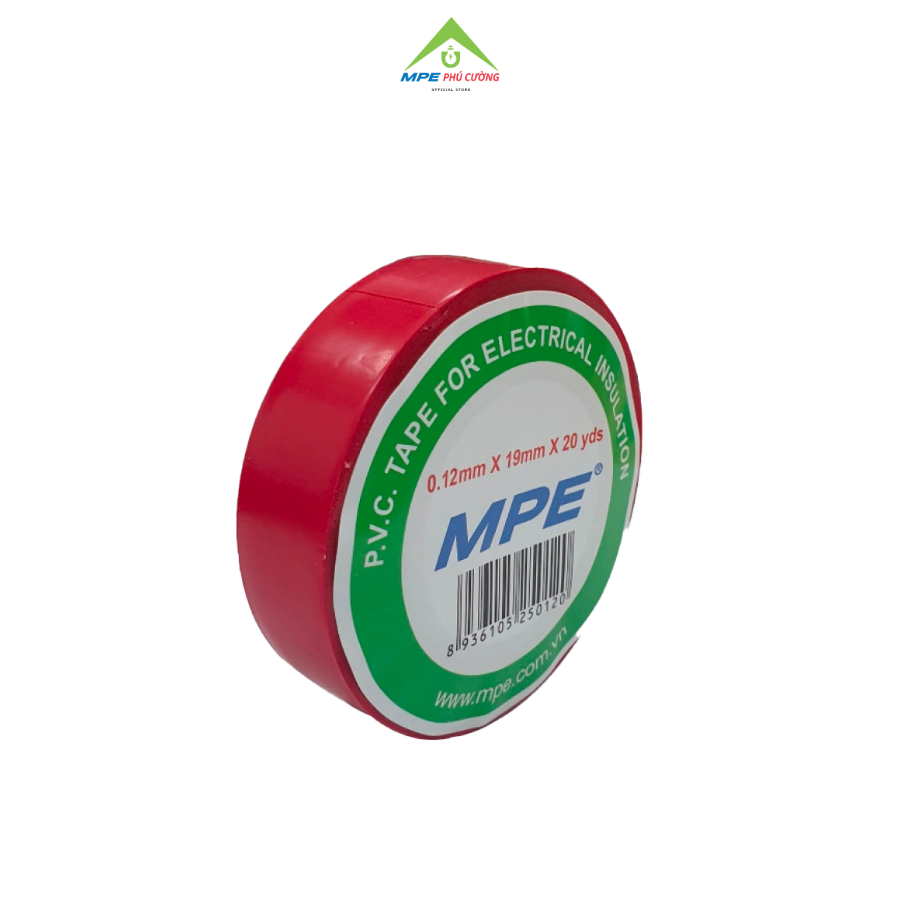 BKR-20 - Băng keo điện màu đỏ