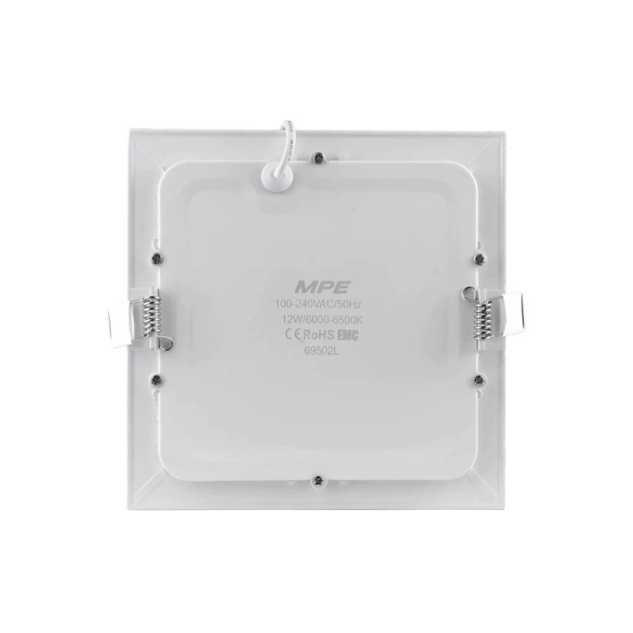 SPL-6T- Đèn led panel vuông âm, nhôm 6W trắng