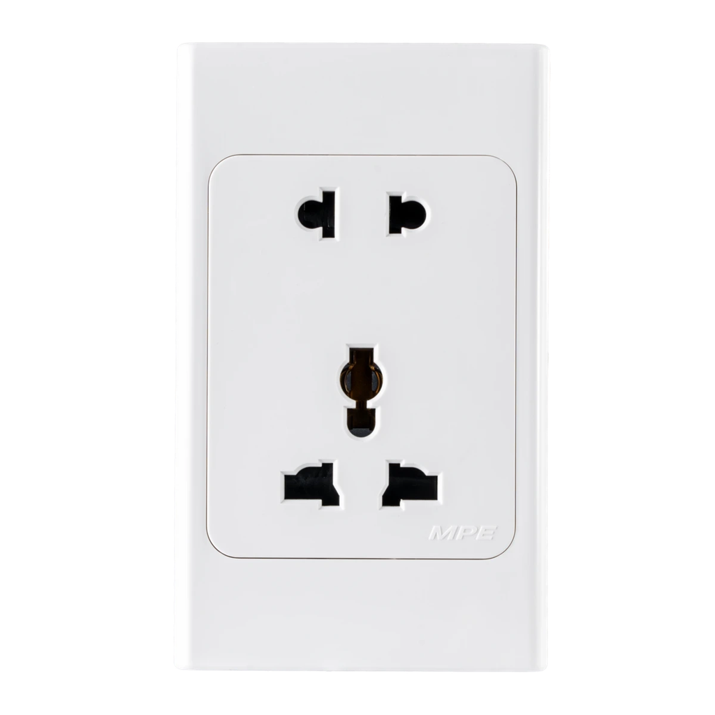 A20US2MN - Ổ cắm đa năng + Ổ cắm đơn 16A