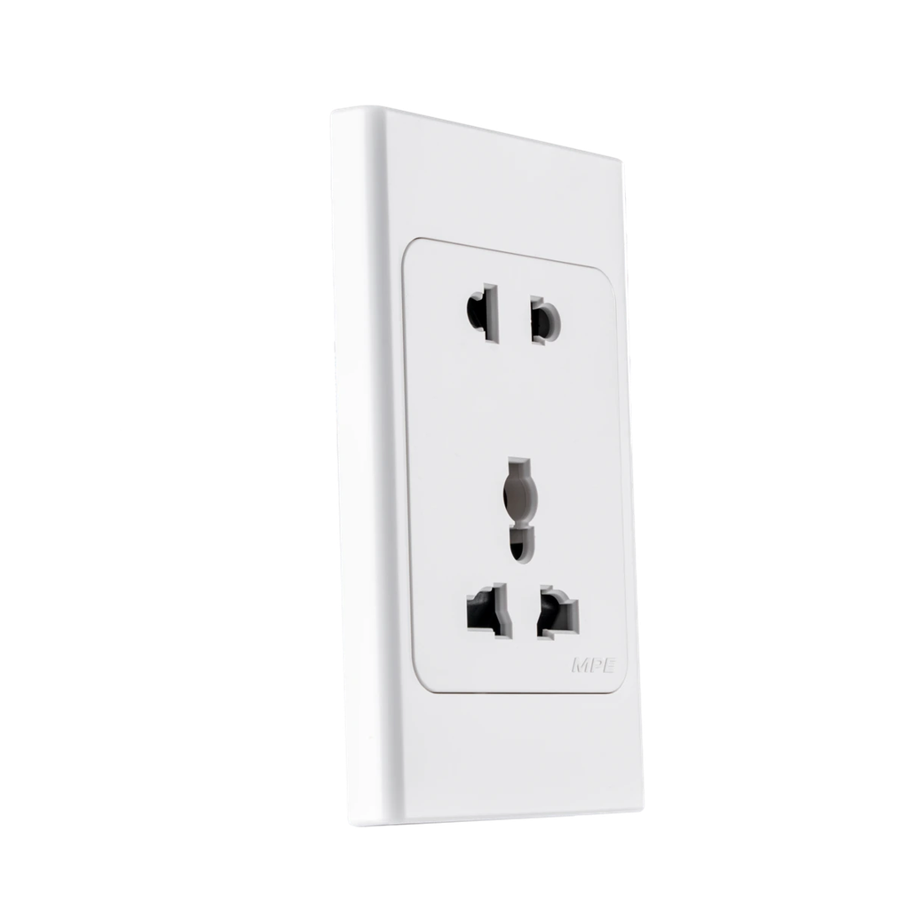 A20US2MN - Ổ cắm đa năng + Ổ cắm đơn 16A