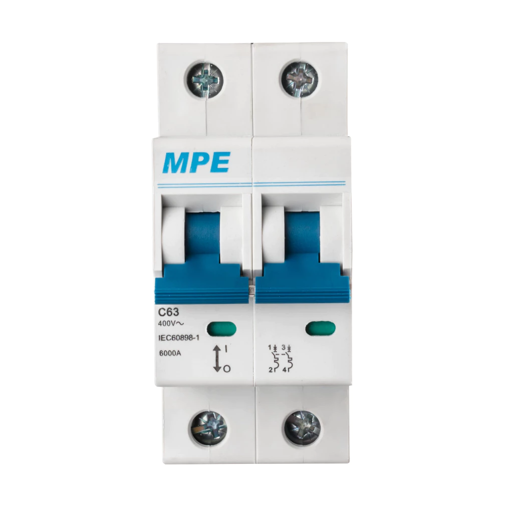 MP6-C263 -CẦU DAOTỰ ĐỘNG MCB 2 CỰC, 63A