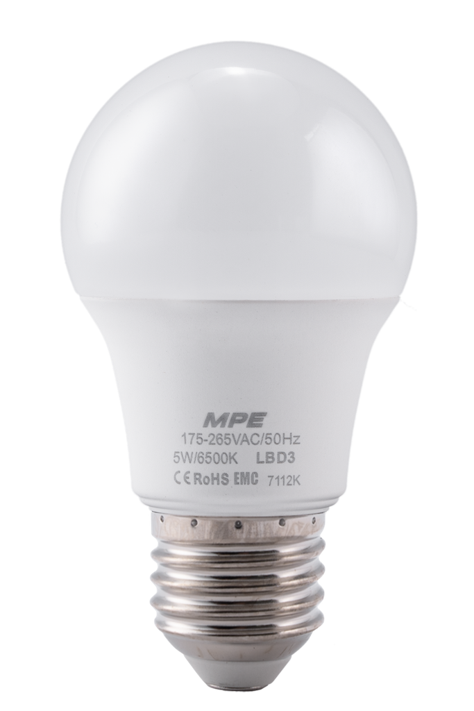 LBD3-5T - Đèn led bulb chống ẩm 5W trắng