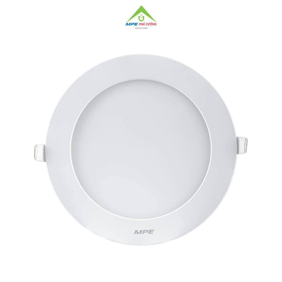 RPL3-12T - Đèn led panel tròn âm, thân nhựa, 12W trắng