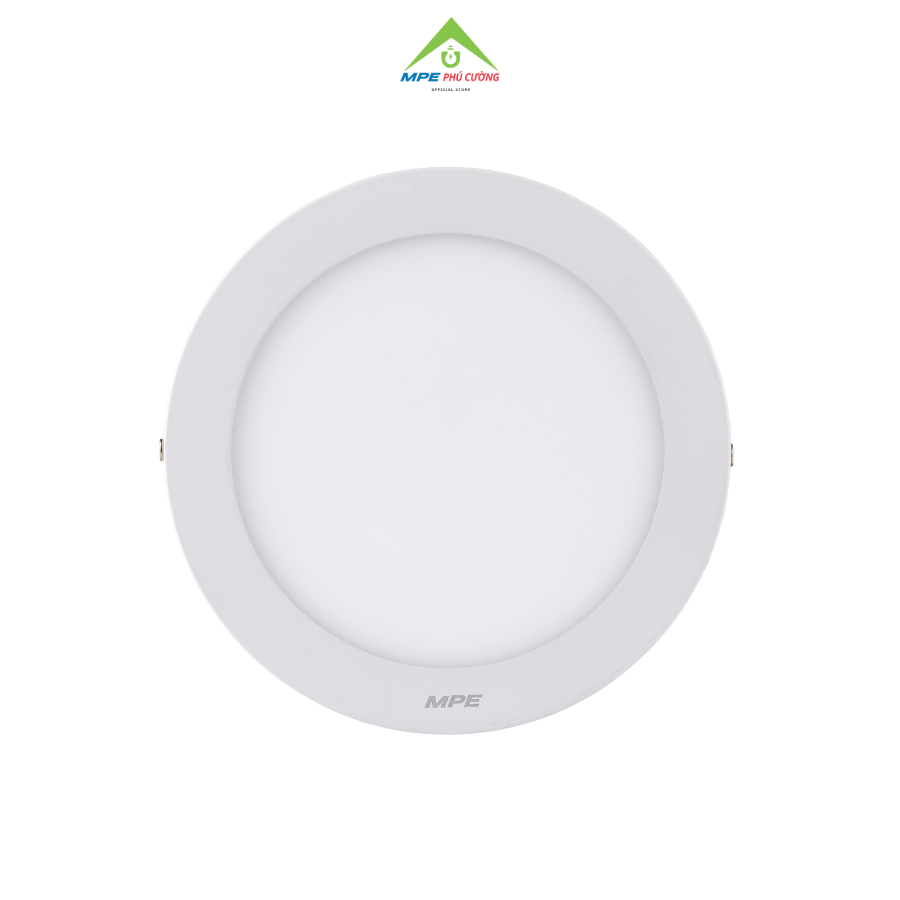 SRPL-12V - Đèn led panel tròn nổi 12W vàng