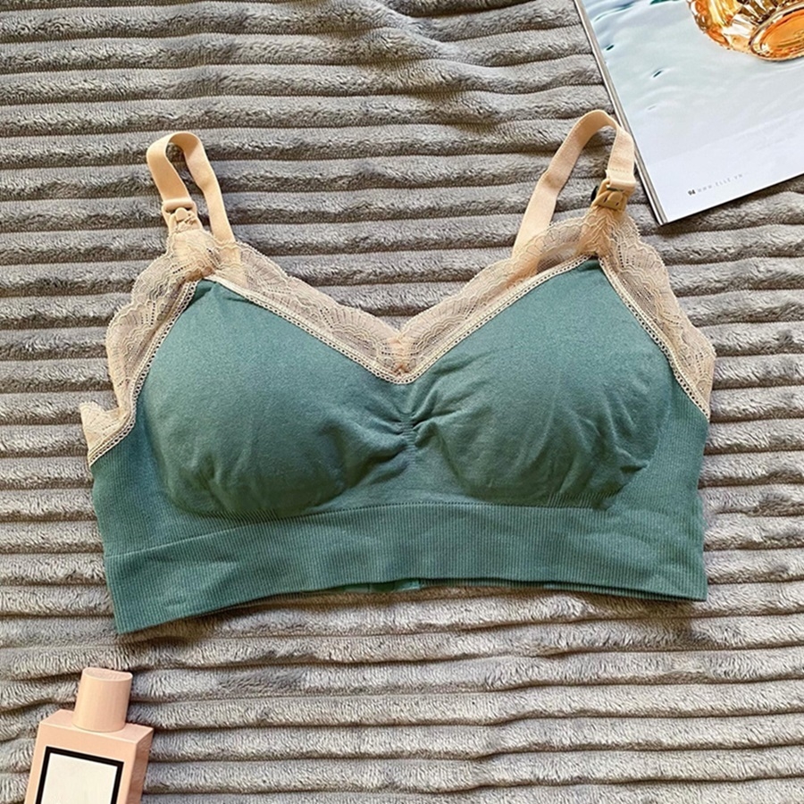 Áo Lót Bầu không gọng, áo lót bra bầu, chất cotton mềm, thoải mái cho mẹ bầu mặc đến sau sinh