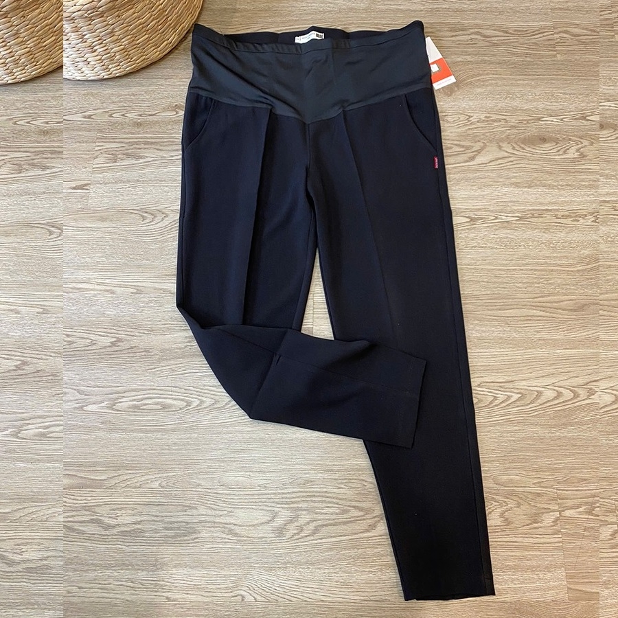 Quần bầu baggy, quần bầu công sở, vải mềm nhẹ thoải mái cho mẹ bầu