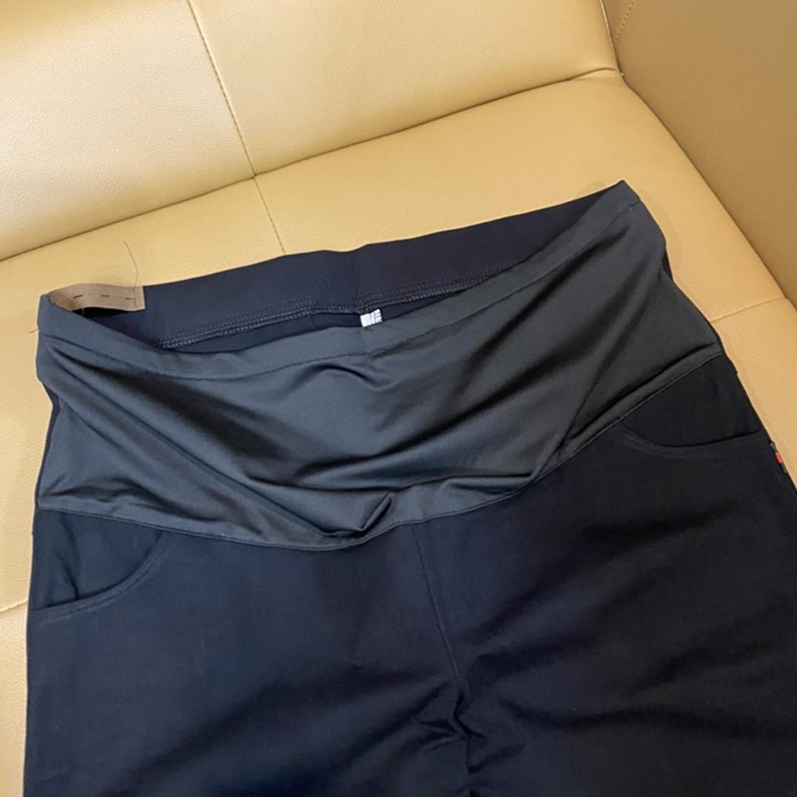 Quần bầu ống loe công sở, phong cách Hàn trẻ trung, vải Cotton umi co giãn 4 chiều thoải mái cho mẹ bầu