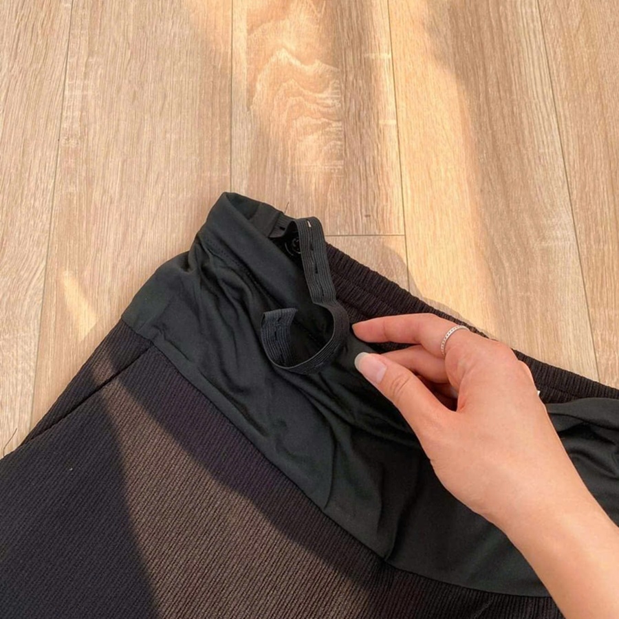 Quần Bầu Tăm Lạnh, Quần Bầu Dài, Dáng Suông Thời Trang, Mềm Đẹp Trẻ Trung, Thoải Mái Cho Mẹ Bầu Mặc 4 Mùa